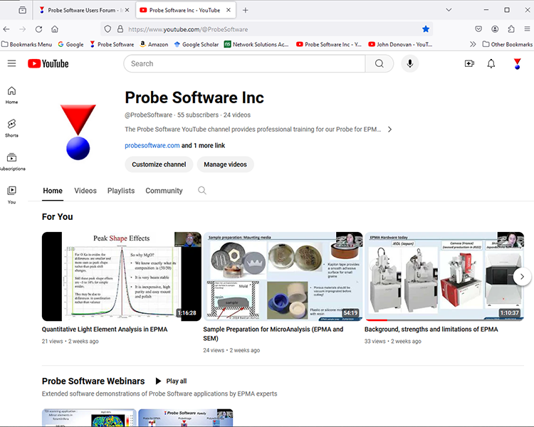 Probe Software YouTube