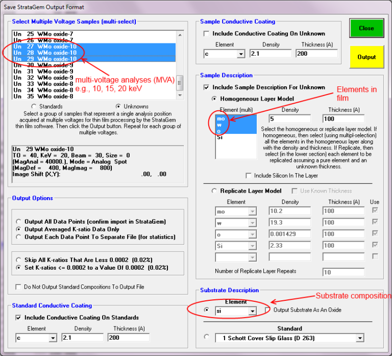 Thin Film Analysis - Probe Software